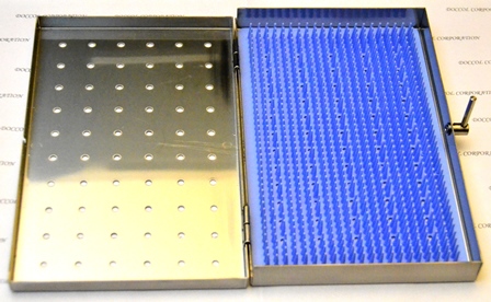 Stainless steel autoclave box 221mm x136mm x 20mm
