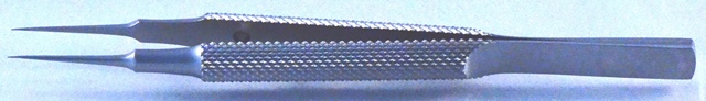 Micro dissecting forceps with straight tips 0.20mm