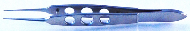 Micro suturing forceps with 0.20mm straight tips no teeth Micro suturing forceps with 0.20mm straight tips no teeth