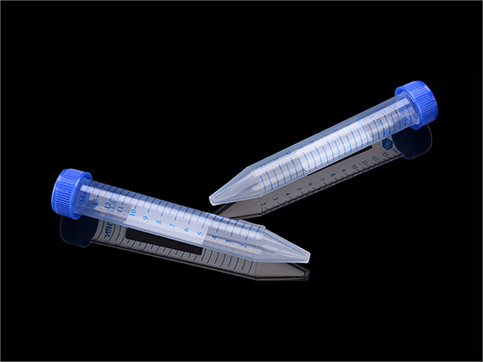 15mL Centrifuge Tubes 14000xg, Conical, DNase/Rnase-free, Sterilized, Bagged, CS of 500