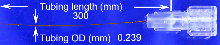 PI-239 microcatheter 300 mm connected to female Luer