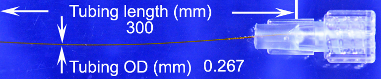 PI-267 microcatheter 300 mm connected to female Luer