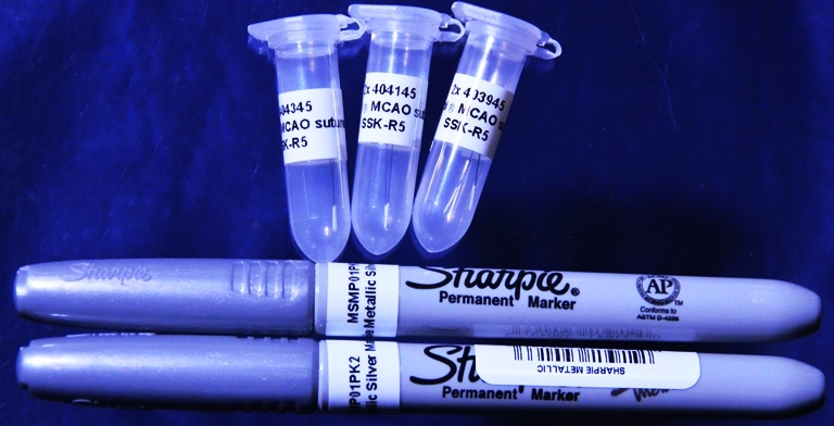 Sorted MCAO suture 4-5 mm coating for large rats